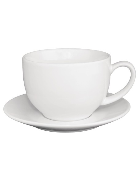 Tasses à cappuccino Olympia Café blanches 340 ml - lot de 12