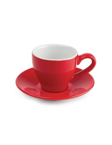 Tasses à espresso Olympia Café rouges 100ml - Lot de 12