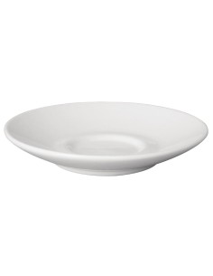 Soucoupe blanche pour tasse espresso Olympia - lot de 12 2