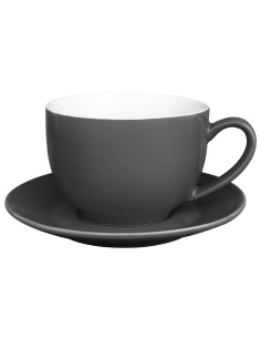 Tasses à cappuccino Olympia Café gris 340 ml - lot de 12 2