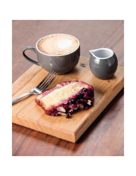 Tasses à cappuccino Olympia Café gris 340 ml - lot de 12