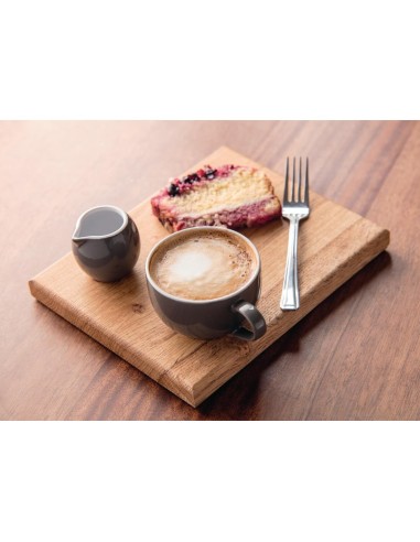 Tasses à cappuccino Olympia Café gris 340 ml - lot de 12