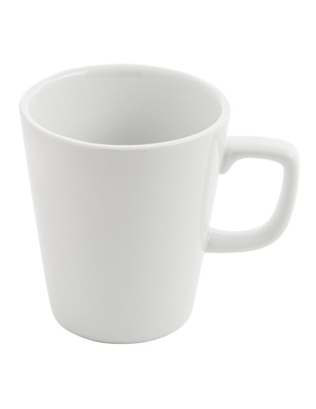 Mugs Olympia Athena 300 ml - Lot de 12 | Porcelaine vitrifiée