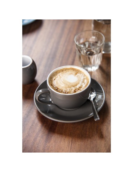 Tasses à cappuccino Olympia Café gris 340 ml - lot de 12