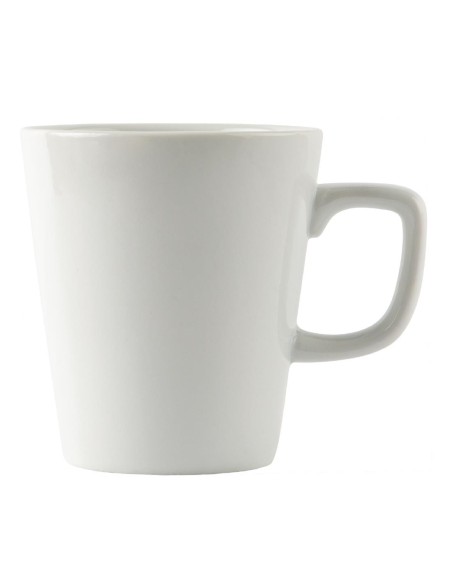 Mugs Olympia Athena 300 ml - Lot de 12 | Porcelaine vitrifiée