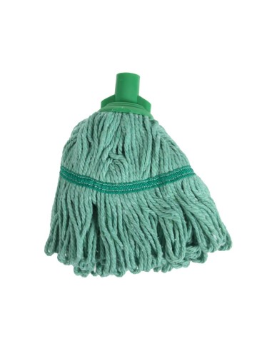 Tête de balai serpillière Jantex Bio Fresh vert - 380 mm