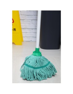 Tête de balai serpillière Jantex Bio Fresh vert - 380 mm 2