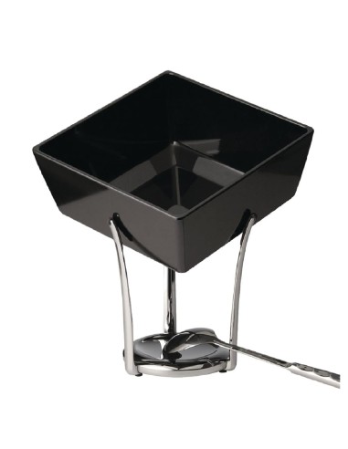 Saladier APS Balance noir 300mm - 5 L, empilable