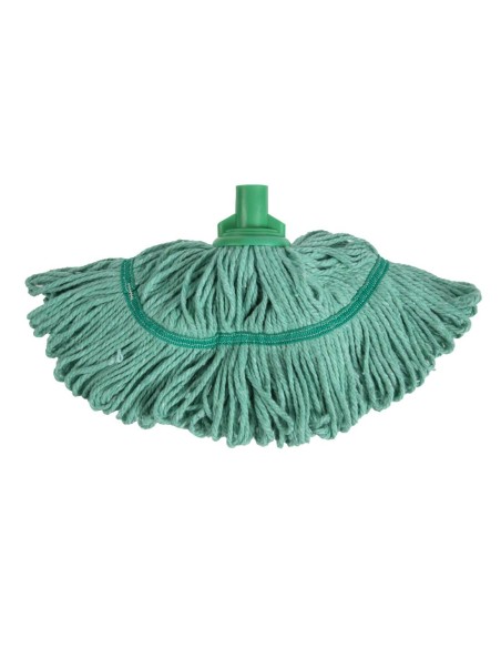 Tête de balai serpillière Jantex Bio Fresh vert - 380 mm