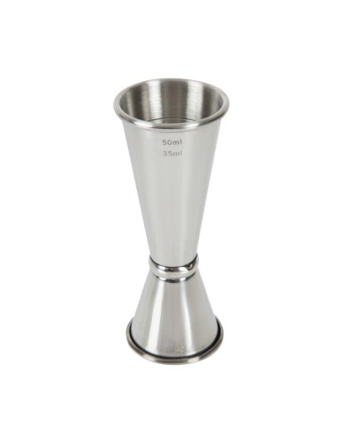 Mesure de bar Beaumont 25ml/50ml - Inox