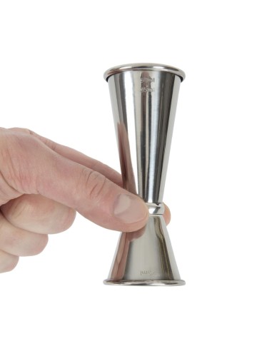 Mesure de bar Beaumont 25ml/50ml - Inox