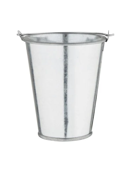 Seau rond en acier galvanisé Olympia