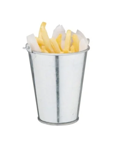 Seau rond en acier galvanisé Olympia