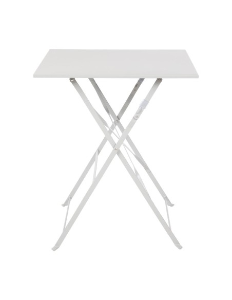 Table de terrasse carrée Bolero gris 600mm - 125kg