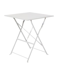 Table de terrasse carrée Bolero gris 600mm - 125kg 2