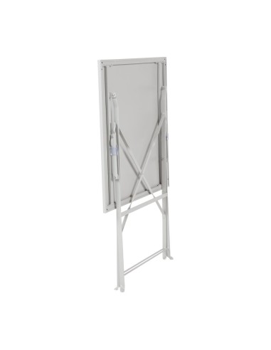 Table de terrasse carrée Bolero gris 600mm - 125kg