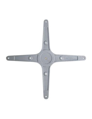 Pied de table carré Bolero en inox 304 - 680 mm