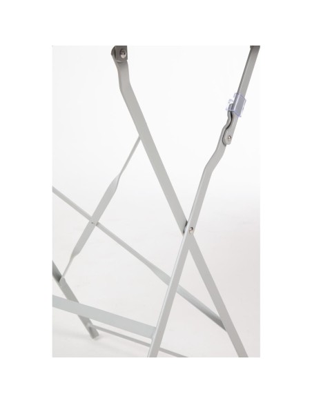 Table de terrasse carrée Bolero gris 600mm - 125kg