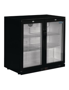 Arrière-bar Polar Série G noir 208L - 180 bouteilles