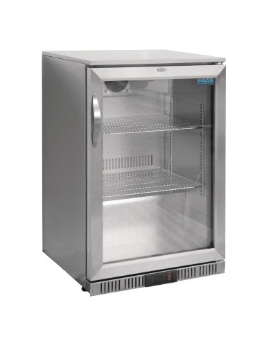 Arrière-bar Polar Série G inox 138L - 108 bouteilles