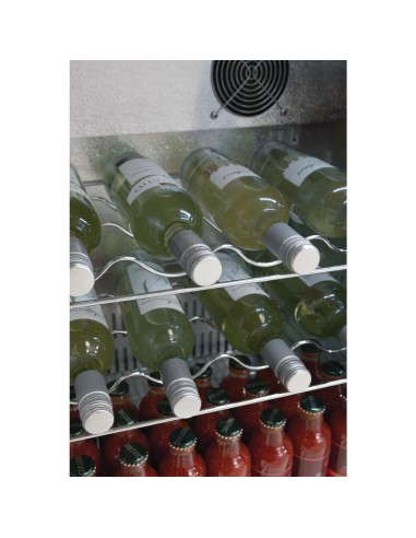Arrière-bar Polar Série G noir 330L - 270 bouteilles