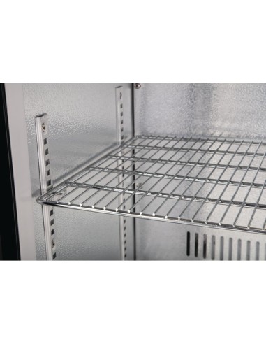 Arrière-bar Polar Série G noir 330L - 270 bouteilles