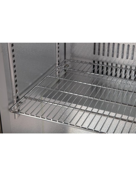 Arrière-bar Polar Série G inox 138L - 108 bouteilles