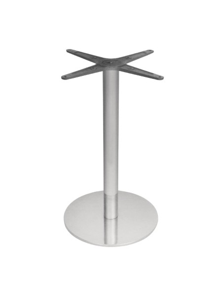 Pied de table rond Bolero en inox 304 - 680x400 mm