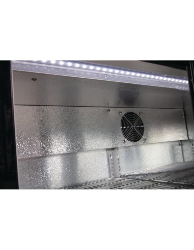 Arrière-bar 3 portes coulissantes Polar Série G 330L noir