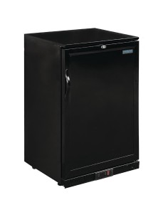 Arrière-bar Polar Série G 900mm 138L noir - 108 bouteilles