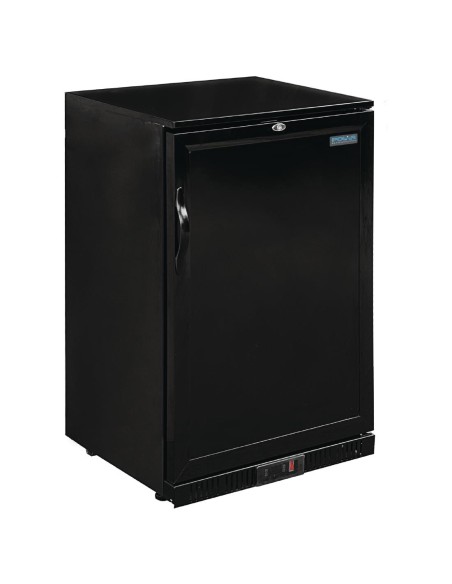 Arrière-bar Polar Série G 900mm 138L noir - 108 bouteilles