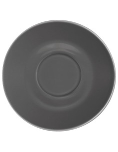 Soucoupes gris 228/340ml Olympia Café - Lot de 12