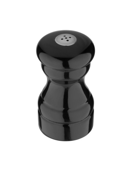 Ensemble sel et poivre Olympia noir - Bois brillant