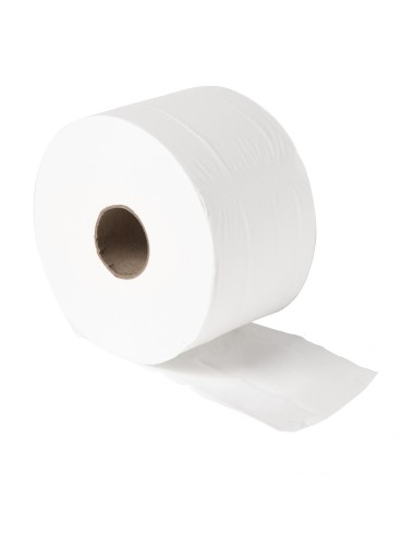 Rouleaux papier toilette 2 plis Jantex Micro 125m - lot de 24