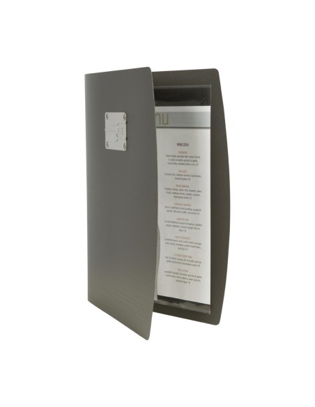 Protège-menu noir Rio Securit A4 - Securit