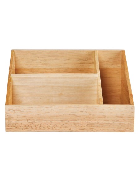 Présentoir boissons chaudes en bois Olympia - 150x160x285 mm