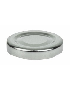 Couvercles métal 53mm pour mini bouteilles de lait - lot de 18