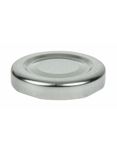 Couvercles métal 53mm pour mini bouteilles de lait - lot de 18