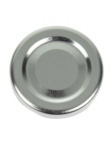 Couvercles métal 53mm pour mini bouteilles de lait - lot de 18