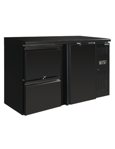 Arrière-bar Polar Série U 1 porte - 2 tiroirs - 280W