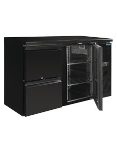 Arrière-bar Polar Série U 1 porte - 2 tiroirs - 280W 2