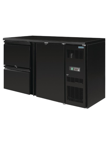 Arrière-bar Polar Série U 1 porte - 2 tiroirs - 280W