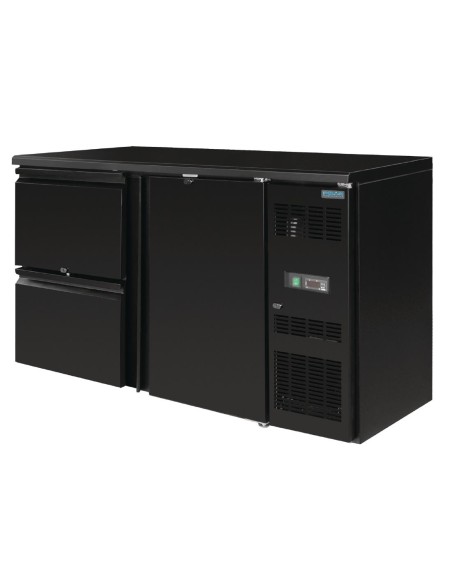 Arrière-bar Polar Série U 1 porte - 2 tiroirs - 280W
