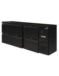 Arrière-bar Polar Série U 6 tiroirs - Refroidissement rapide 2
