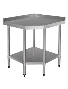 Table d'angle inox Vogue 700mm - 960x900x700 mm