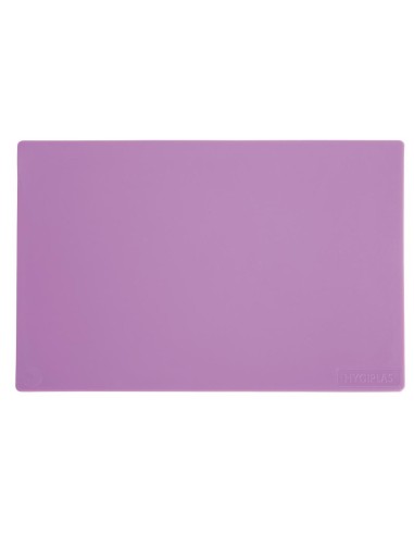 Planche à découper Hygiplas violette 10mm - anti-allergènes