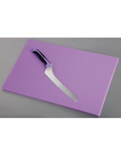 Planche à découper Hygiplas violette 10mm - anti-allergènes 2