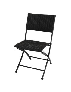 Chaises pliantes en rotin PE Bolero - lot de 2 2