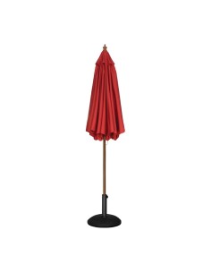 Parasol rond Bolero 3m rouge - Ombre extérieure 2