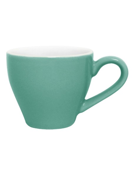 Tasses à espresso Olympia Café vertes 100ml - Lot de 12